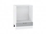 Шкаф нижний под духовку Ницца 816*600*474 Графит / Белый