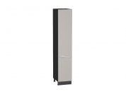 Шкаф пенал с 2-мя дверцами Фьюжн 2132*400*576 Clay Silk / Graphite