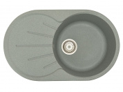 Мойка врезная Vivat 734619 1Ч1К 190*735*460 Серый