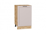 Шкаф нижний с 1-ой дверцей Барселона 816*500*484 Кашемир / Дуб Вотан