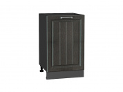 Шкаф нижний с 1-ой дверцей Прага 816*500*478 Венге премиум / Graphite