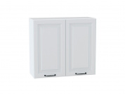 Шкаф верхний с 2-мя дверцами Ницца 716*800*318 Blanco / Белый