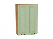 Шкаф верхний с 2-мя дверцами Ницца 920*600*318 Дуб оливковый / Дуб Вотан