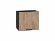 Шкаф верхний горизонтальный Флэт 458*500*318 Natural Casella Oak 2S / Graphite