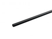 Планка для стенпанели торцевая 600*4 МатЧерный