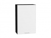 Шкаф верхний с 1-ой дверцей Квадро 920*600*321 Белый / Graphite