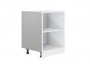 Фасад боковой Фьюжн для нижнего шкафа 716*573*18 Silky Light Grey