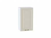 Шкаф верхний с 1-ой дверцей Ницца 716*400*318 Агат / Белый