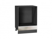 Шкаф нижний под духовку Фьюжн 816*600*476 Gallant / Graphite