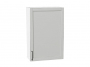 Шкаф верхний с 1-ой дверцей Сканди 920*600*320 Grey Silkwood / Белый
