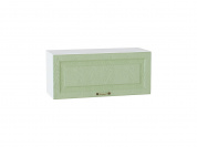 Шкаф верхний горизонтальный Ницца 358*800*318 Дуб оливковый / Белый