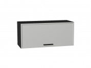 Шкаф верхний горизонтальный Фрейм 358*800*324 Grey Silk / Graphite