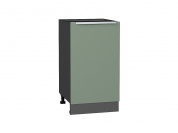 Шкаф нижний с 1-ой дверцей Фьюжн 816*450*480 Silky Mint / Graphite