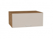 Шкаф верхний горизонтальный глубокий Квадро 358*800*577 Кашемир / Дуб Вотан