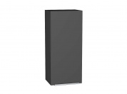 Шкаф верхний с 1-ой дверцей Фьюжн 920*400*320 Stormy Silk / Graphite