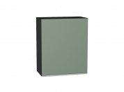 Шкаф верхний с 1-ой дверцей Фьюжн 716*600*320 Silky Mint / Graphite
