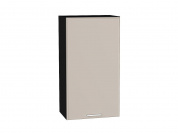 Шкаф верхний с 1-ой дверцей Квадро 920*500*321 Кашемир / Graphite