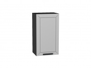 Шкаф верхний с 1-ой дверцей Глетчер 716*400*318 Гейнсборо Силк / Graphite