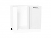 Шкаф нижний угловой Нео 816*890*480 White Silk / Белый