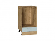Шкаф нижний под духовку Ницца 816*450*474 Голубой / Дуб Вотан