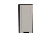 Шкаф верхний торцевой Нео 920*300*306 Clay Silk / Graphite