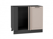 Шкаф нижний угловой Барселона 816*890*484 Кашемир / Graphite