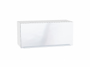 Шкаф верхний горизонтальный Фьюжн 358*800*320 Angel / Белый