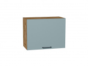 Шкаф верхний горизонтальный Флэт 458*600*318 Grey-green In 2S / Дуб Вотан