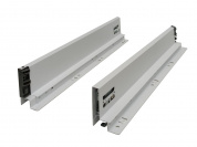 Направляющие с доводчиком для малого ящика POWER BOX 86*47*440 W Белый