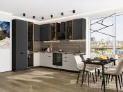 Евро Лайн-07 2340*2000/3000*600 Антрацит/Агат