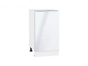 Шкаф нижний с 1-ой дверцей Фьюжн 816*450*480 Angel / Белый