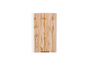 Шкаф верхний торцевой Флэт 716*300*306 Wotan Oak 2S / Белый