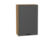 Шкаф верхний с 1-ой дверцей Фрейм 920*600*324 Stormy Silk / Дуб Вотан