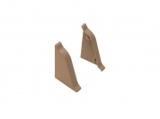 Комплект заглушек для плинтуса АР-740 38*26*9 500