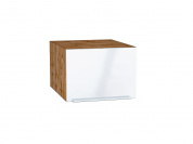 Шкаф верхний горизонтальный глубокий Фьюжн 358*500*576 Angel / Дуб Вотан