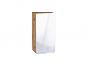 Шкаф верхний с 1-ой дверцей Фьюжн 716*350*320 Angel / Дуб Вотан