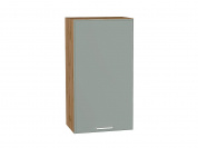 Шкаф верхний с 1-ой дверцей Квадро 920*500*321 Аквамарин / Дуб Вотан