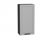 Шкаф верхний с 1-ой дверцей Глетчер 920*450*318 Гейнсборо Силк / Graphite