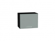 Шкаф верхний горизонтальный Квадро 358*450*321 Аквамарин / Graphite