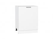 Шкаф нижний с 1-ой дверцей Флэт 816*600*478 White In 2S / Белый