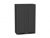 Шкаф верхний с 2-мя дверцами Глетчер 920*600*318 Маренго Силк / Graphite