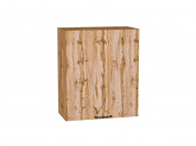 Шкаф верхний с 1-ой дверцей Флэт 716*600*318 Wotan Oak 2S / Дуб Вотан