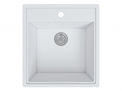 Мойка врезная Vivat 465021 1Ч 180*465*505 МатБелый