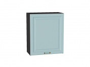 Шкаф верхний с 1-ой дверцей Ницца 716*600*318 Голубой / Graphite