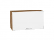 Шкаф верхний горизонтальный Квадро 458*800*321 Белый / Дуб Вотан