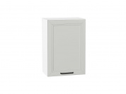 Шкаф верхний с 1-ой дверцей Нео 716*500*320 Grey Silk / Белый