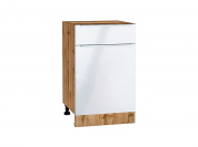 Шкаф нижний с 1-ой дверцей и ящиком Фьюжн 816*500*480 Angel / Дуб Вотан