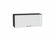 Шкаф верхний горизонтальный Ницца 358*800*318 Белый / Graphite