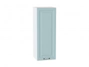 Шкаф верхний с 1-ой дверцей Ницца 920*350*318 Голубой / Белый