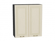 Шкаф верхний с 2-мя дверцами Ницца 920*800*318 Дуб крем / Graphite